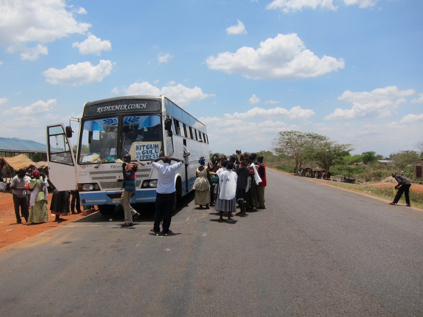 bus in uganda